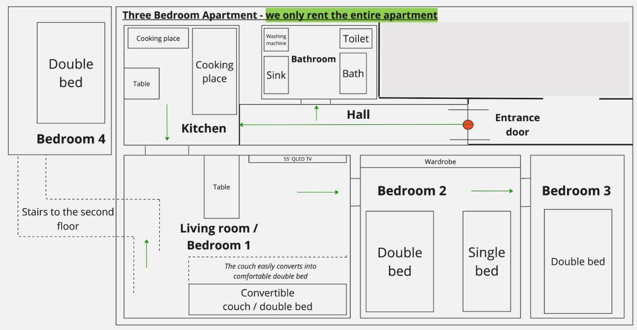 Excellent Apartments Central 3 Min Walk From The Colonnade KLV Exterior foto